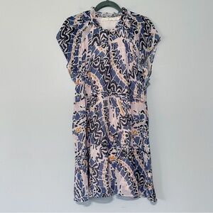 Marie Oliver Lachlan Dress Marlin Butterfly Size Large